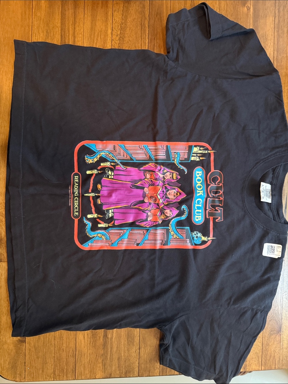 “Cult Book Club” crop top- Horror Humor